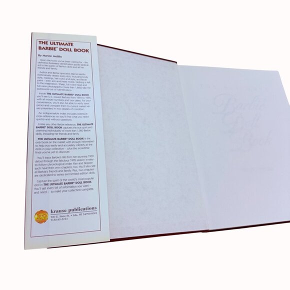 Ultimate Barbie Doll Book by Marcie Melillo Hardcover VTG Identification Value - Picture 5 of 16